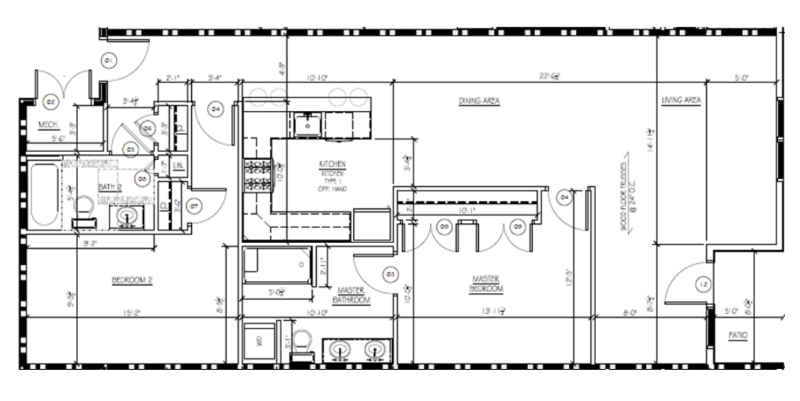 Apartments on Main 2 Bedroom Units Berkshire Property Management